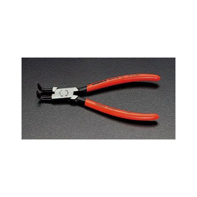 ESCO 85-140粍 穴用スナップリングプライヤー/90° EA590AB-4 エスコ 電動物の具