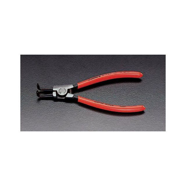 ESCO 85-140mm 軸用スナップリングプライヤー/90° EA590BB-4 エスコ 電動工具