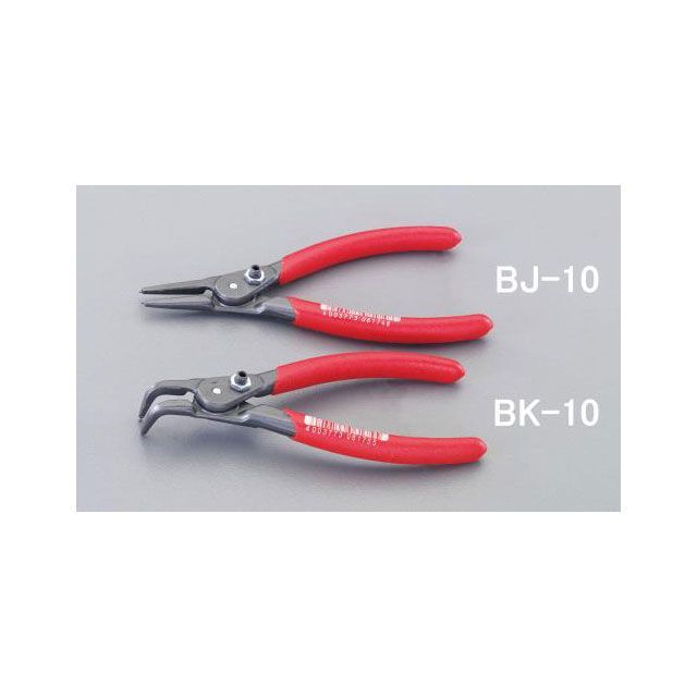 ESCO 3-10mm 軸用スナップリングプライヤー（ストッパー付） EA590BJ-10 エスコ 電動工具