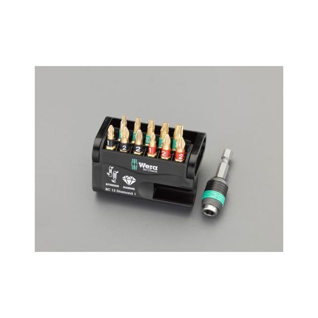 ESCO 11本組 ビット仕掛ける（Bi-Torsion・金剛石付） EA611AD-50 エスコ お手々物の具