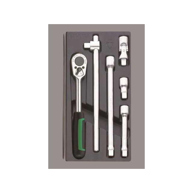 ESCO 1/2&rdquo;DR ラチェットハンドルセット EA612TK-12 エスコ ハンドツール｜パークアップ 店