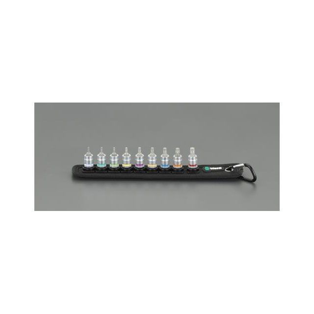 ESCO 1/4”DR/9点 Torx ビットソケット（ホールド仕様） EA617AJ-803 エスコ ハンドツール