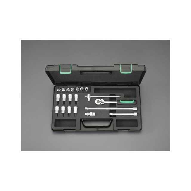 ESCO 3/8&rdquo;DR トルクスレンチセット EA617CC-12A エスコ ハンドツール｜パークアップ 店