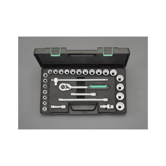 ESCO 1/2”DR ソケットレンチセット EA617DC-9 エスコ ハンドツール|パークアップ 店