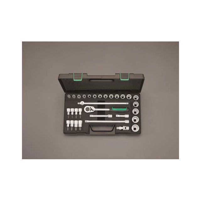 ESCO 1/2”DR ソケットレンチセット EA617DC-13 エスコ ハンドツール