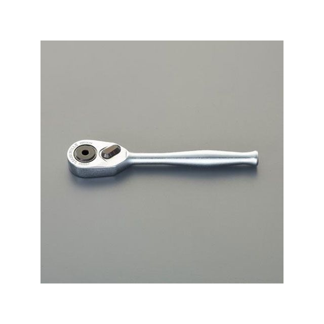 ESCO 1/4”Hex/117粍 凹ラチェットハンドル EA617XR-20A エスコ 御手々手道具