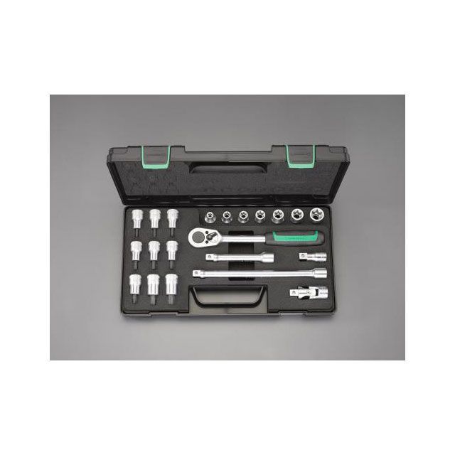 ESCO 1/2”DR Torx ソケットレンチセット EA617ZJ-2A エスコ ハンドツール|パークアップ 店