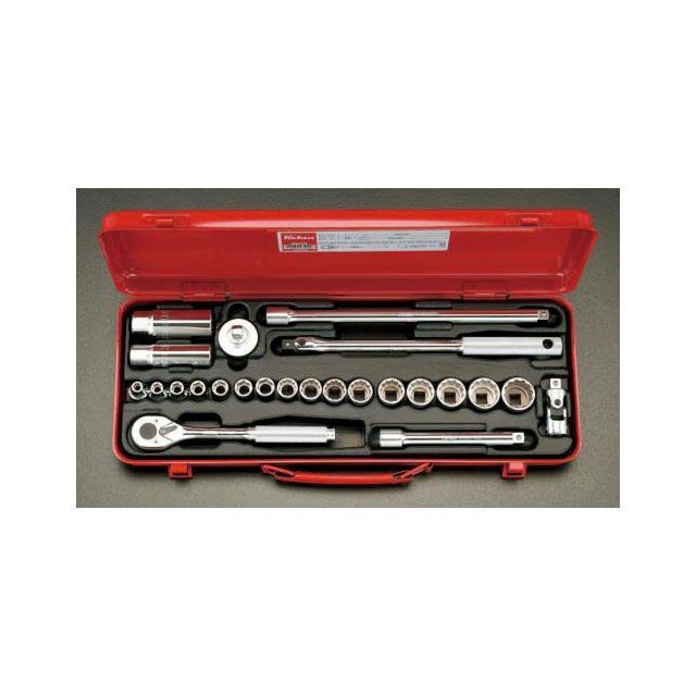 ESCO 3/8”DR ソケットレンチセット EA618B-11 エスコ ハンドツール