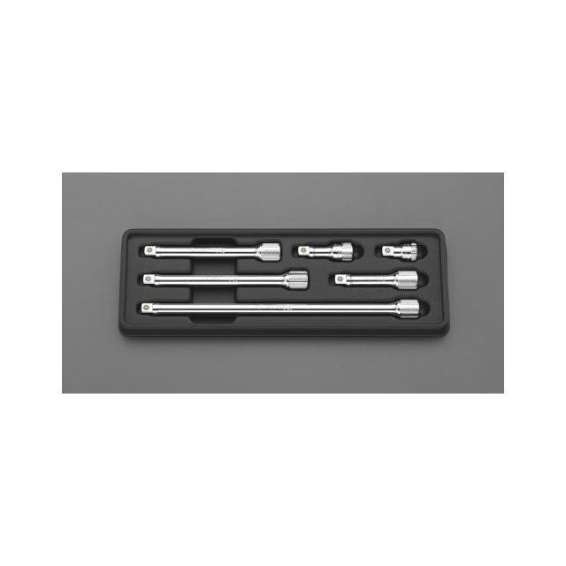 ESCO 3/8”DR エクステンションバーセット EA618BB-0 エスコ お手々物の具