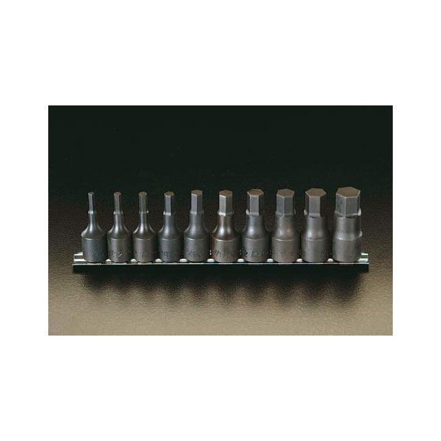 ESCO 1/2”DR/4-19粍 INHEX ビットソケット EA618CR エスコ お手々物の具