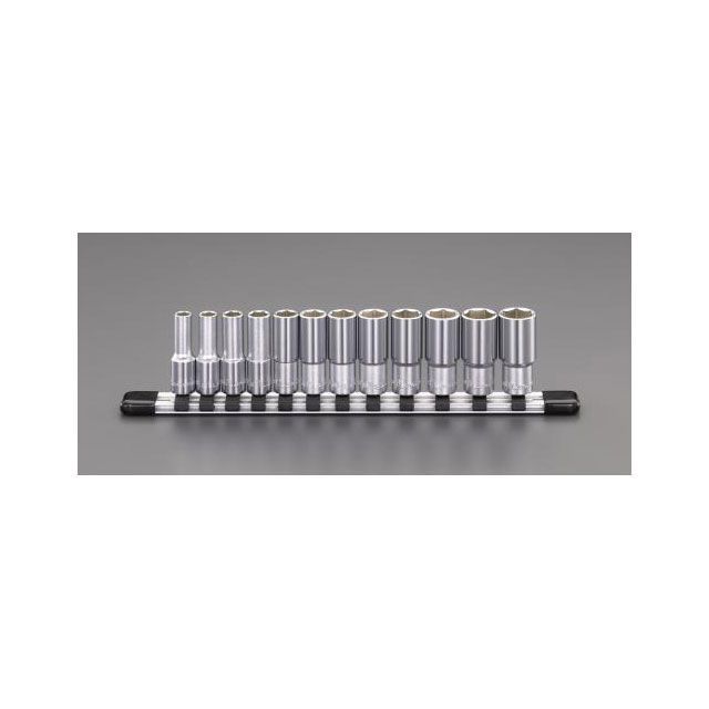 ESCO 3/8&rdquo;DR ディープソケットセット EA618JL エスコ ハンドツール｜パークアップ 店