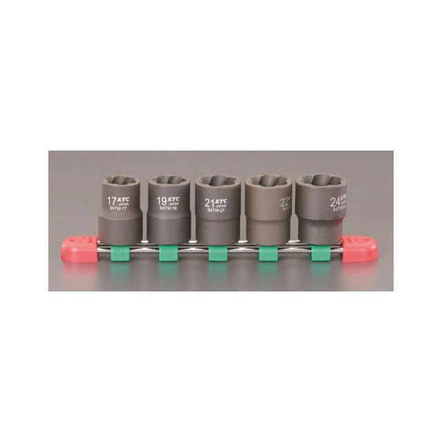 ESCO 3/8”DR ツイストソケットセット EA618RK-200 エスコ ハンドツール