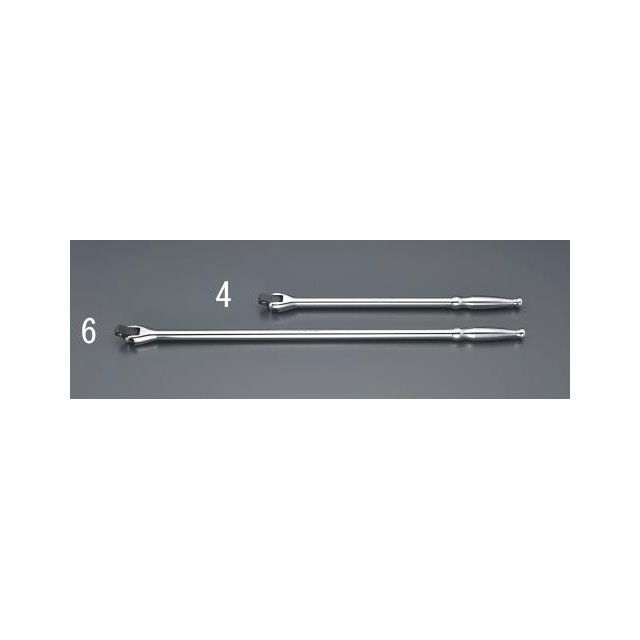 ESCO 1/2”DRx600粍 スピンナーハンドル EA618RB-6 エスコ お手々物の具