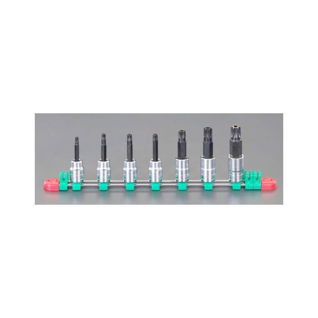 ESCO 1/2&rdquo;DR/T30-T70 TORX ビットソケット（イジリ止） EA618RS-600 エスコ ハンドツール｜パークアップ 店