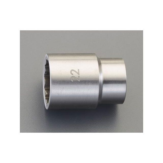 ESCO 1/2”DR/32粍 ソケット（ステンレス鋼製） EA618SA-132 エスコ お手々物の具