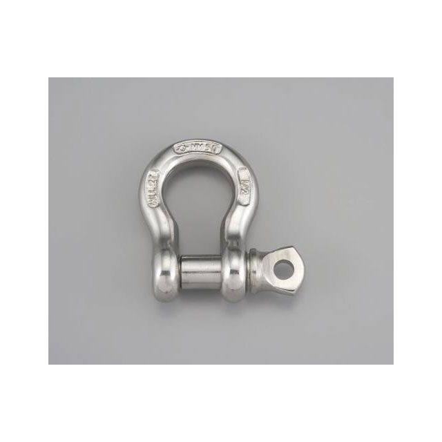 ESCO 2700kg/15.9粍 豪然たる型シャックル（NITRONIC） EA638GN-16A エスコ 制作室手道具
