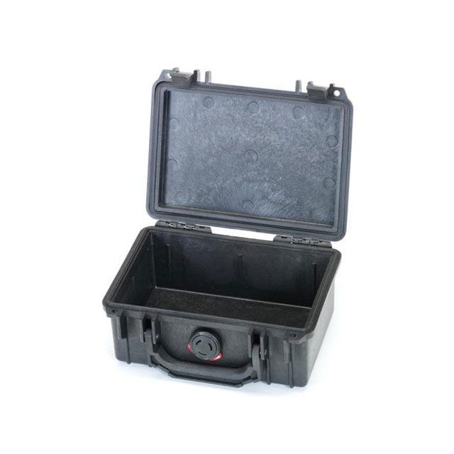 ESCO 208x144x 90粍/内寸 雨合羽入れもの（黒/ウレタン無） EA657-115NF エスコ 制作室手道具