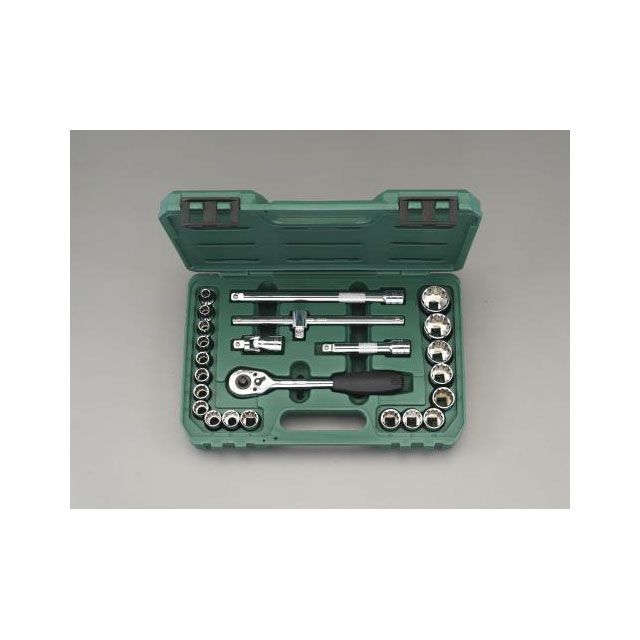 ESCO 1/2”DR ソケット鍵仕掛ける（粍大きさ） EA687CB エスコ お手々物の具
