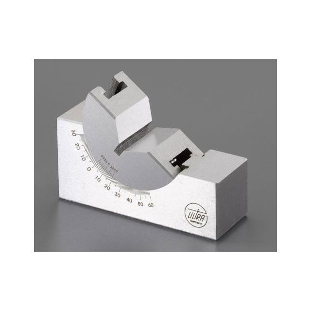 ESCO 75x25x36mm Vブロック（角度調整付） EA719DB-11A エスコ 計測機器｜パークアップ 店