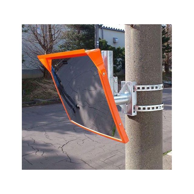 ESCO 500x600mm 凸面ミラー（角型・電柱用/アクリル製） EA724ZY-16 エスコ ハンドツール｜パークアップ 店