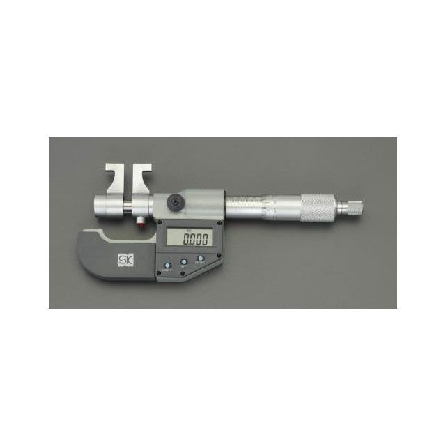 ESCO 50- 75mm デジタル インサイドマイクロメーター EA725EH-122 エスコ 計測機器