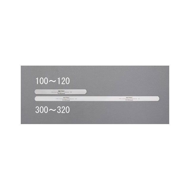 ESCO 0.04x127粍 スチールフィラーゲージ（10枚） EA725RB-100B エスコ 価値付ける計器