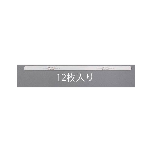 ESCO 0.30x305mm スチールフィラーゲージ（12枚） EA725RB-306 エスコ 計測機器