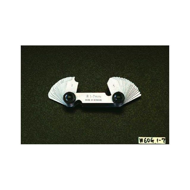 ESCO 15.5-25.0R 15組ラディアスゲージ EA725SC-23 エスコ 計測機器 6,397円