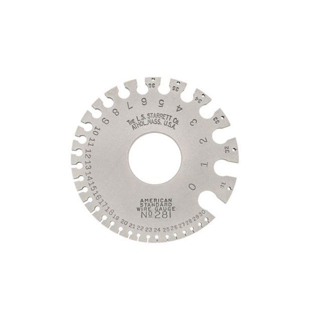 ESCO ワイヤーゲージ(American Standard) EA725SD-22 エスコ 計測機器