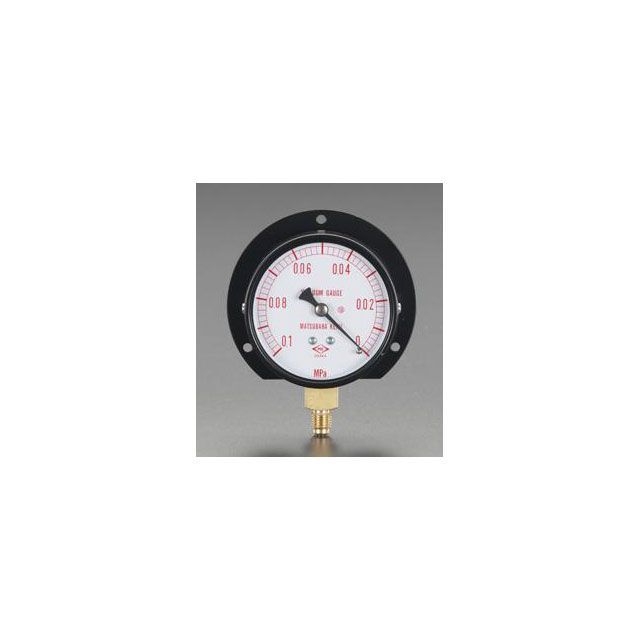 ESCO 75/100mm -0.1～0 Mpa 真 空 計 EA729VB-75 エスコ 計測機器