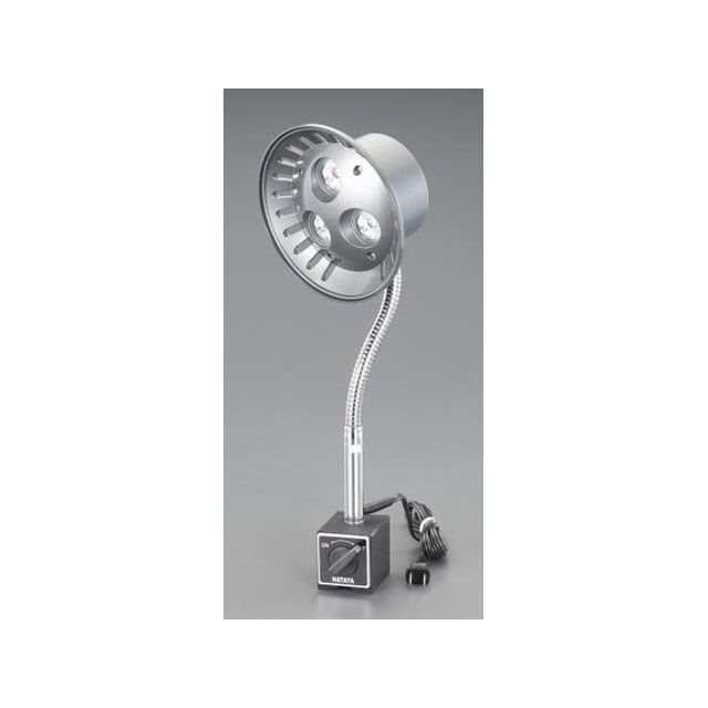 ESCO AC100V/10W 照明灯/LED（マグネット付無段階調光） EA761XH-4 エスコ 光学用品