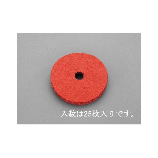 ESCO 102mm/#60 ディスクペーパー（パット付/25枚） EA809MD-160 エスコ 電動工具