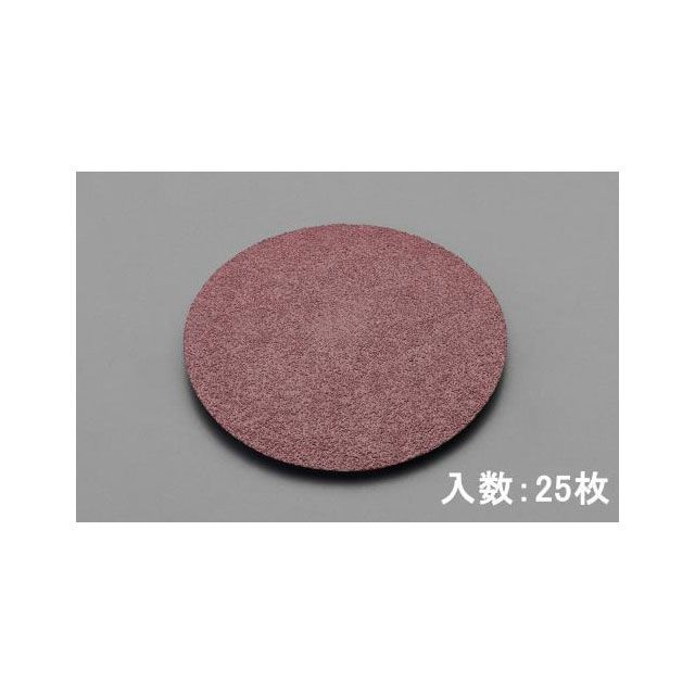 ESCO 102mm/#80 ディスクペーパー（25枚） EA809MF-80 エスコ 電動工具