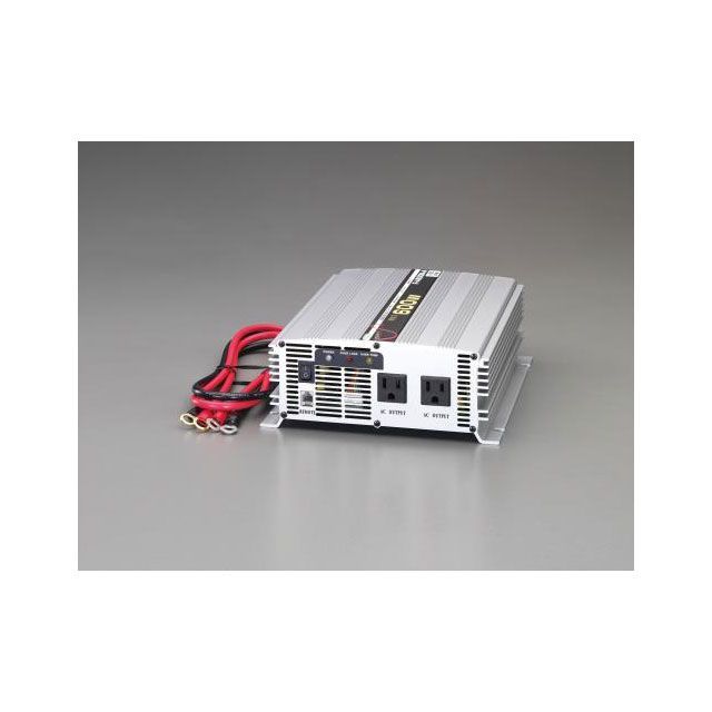ESCO DC24V→AC100V/560W 正弦波インバーター EA812JD-6B エスコ 洗車・メンテナンス