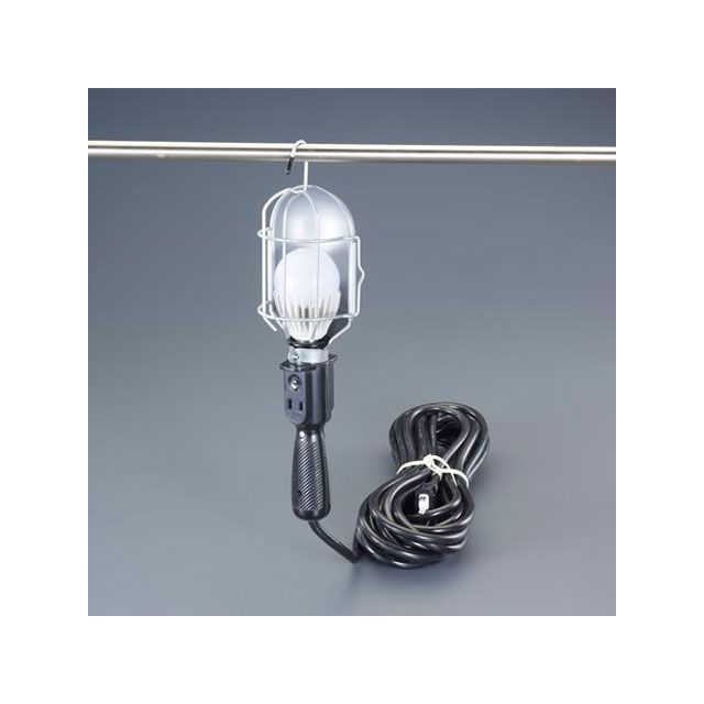 ESCO AC100V/10W やり方灯/LED（屋内用・白熱電球色） EA815LC-6 エスコ 光学備品