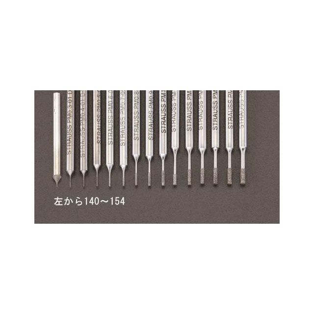 ESCO 0.3x2.0x40粍 CBN赤ちょうちん（3粍軸） EA819DJ-141 エスコ 約する手道具