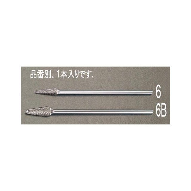 ESCO 12x30x 180mm/6mm軸 超硬カッター EA819JL-6B エスコ 切削工具