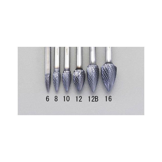 ESCO 16x25粍/6粍軸 Coated 超硬赤ちょうちん EA819VF-16 エスコ 節する手道具
