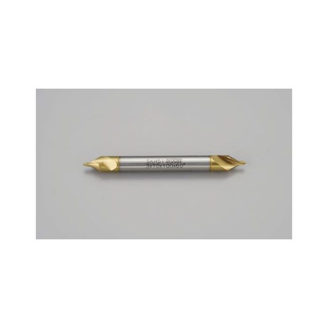ESCO 3.0x100mm/60° センタードリル（軸 10 mm/コーティング） EA824EG-3B エスコ 切削工具
