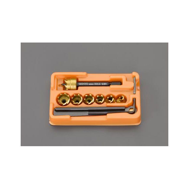 ESCO 6-16粍 ホールソーセット（六角軸） EA824HG エスコ 電動手道具