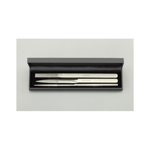 ESCO 215mm/#150 ダイヤモンドやすり（3種・3本組） EA826SB エスコ 切削工具｜パークアップ 店