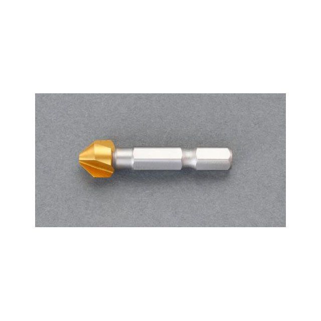 ESCO 20.5mm カウンターシンク(1/4”六角軸/HSS・TiNコート) EA827JB-20 エスコ 電動工具|パークアップ 店