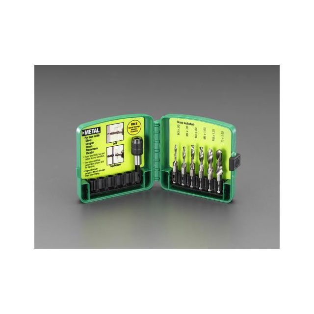 ESCO M 3-M10/6本組 せん孔機水道栓 EA829CG エスコ お手々物の具
