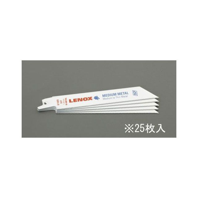 ESCO 200mmx 18T レシプロソーブレード（金工用/25枚） EA857L-115 エスコ 電動工具｜パークアップ 店