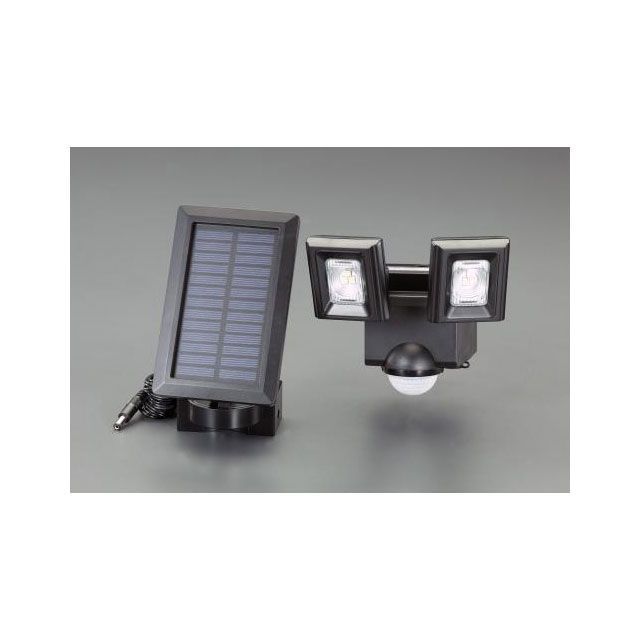 ESCO 2灯 LED検知器点火装置（ソーラー申し受ける式） EA864CB-44C 製造業者店卸し資産あり エスコ お手々物の具