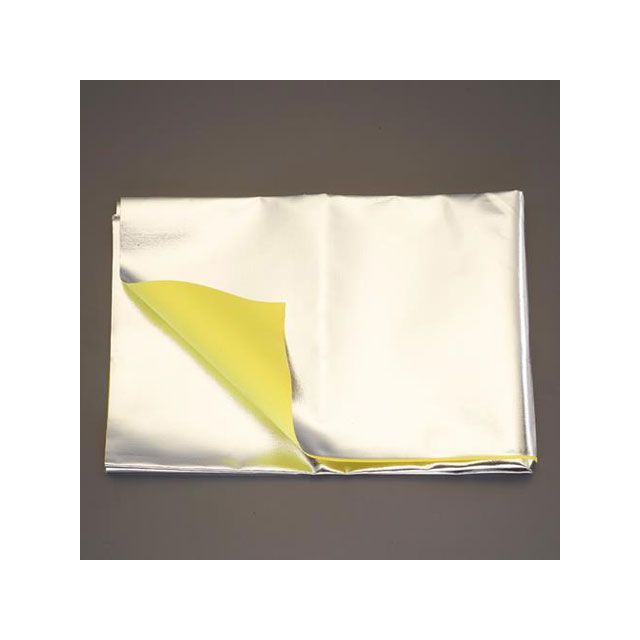 ESCO 1.0x3.0m/0.6mm ケブラー生地（片面アルミ） EA911AW-3 エスコ 作業場工具