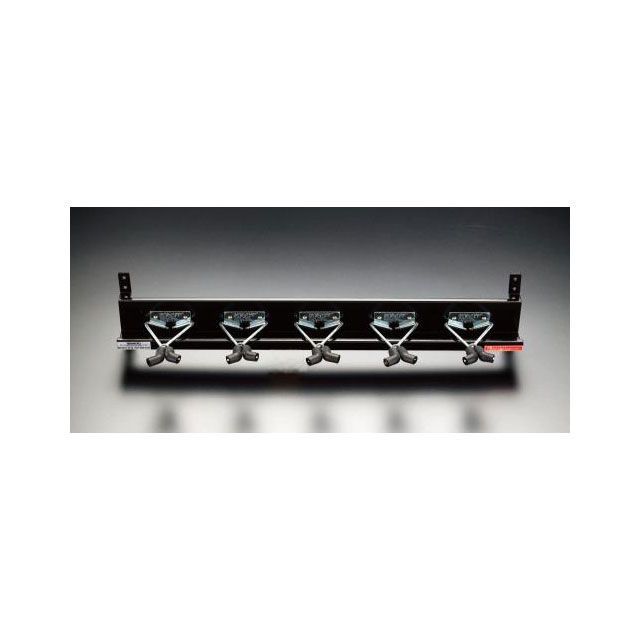 ESCO 5本用 モップハンガー（壁掛け式） EA928AB-92 エスコ 作業場工具