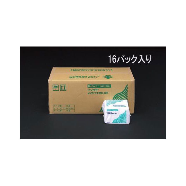 ESCO 275x300mm 工業用ワイパー(16個) EA929DB-12 エスコ 作業場工具