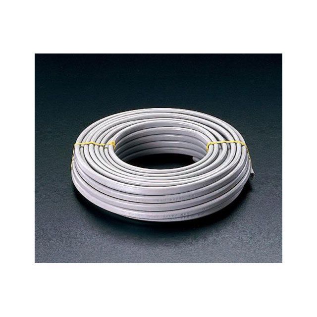 ESCO 2.0mmx3心/600V20A VA有線テレビ（10m/薄墨色） EA940AV-16 エスコ 電動手道具