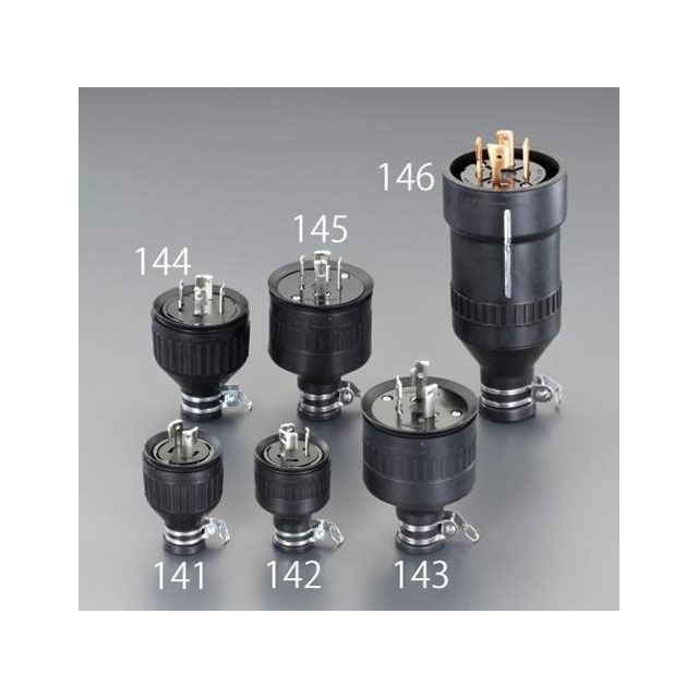 ESCO 250V/60A 雨合羽型かかわり合いけ繋ぎ（舞い降りる3P） EA940BZ-146 エスコ 電動手道具